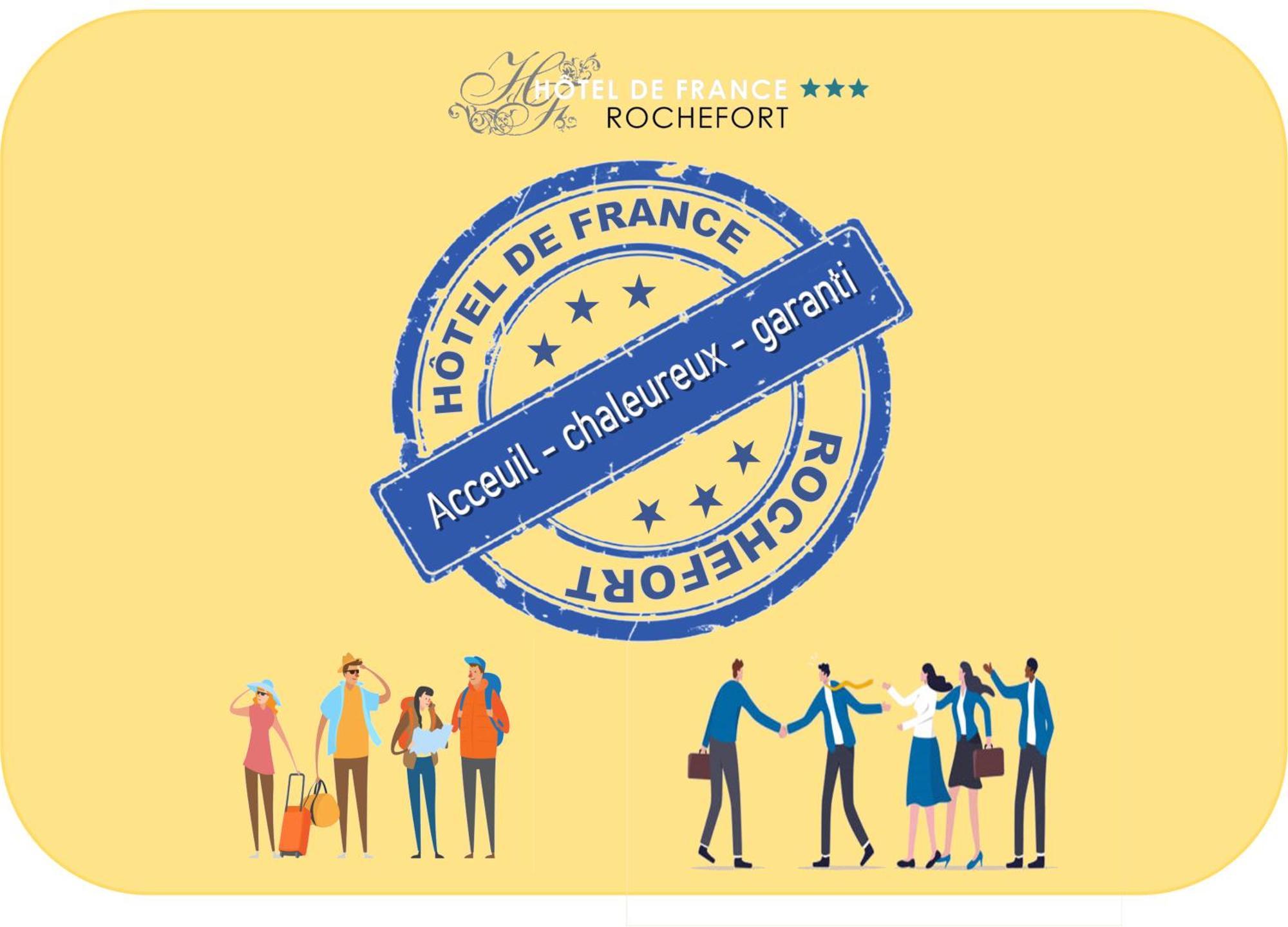 Hotel De France Citotel Rochefort  Bagian luar foto